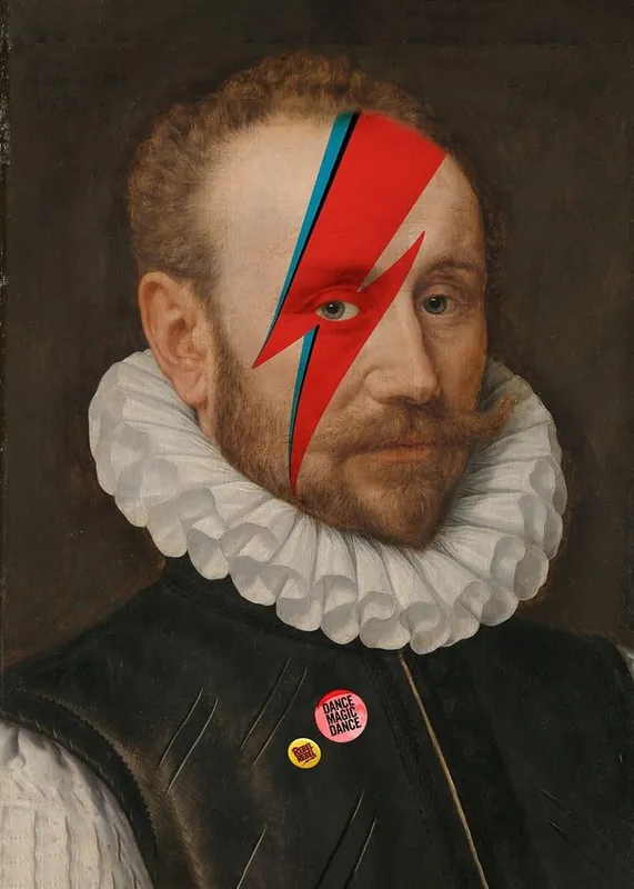 Viral Rebel Bowie Print