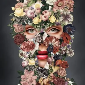 Flowerclava Black Floral Print Direct From Factory