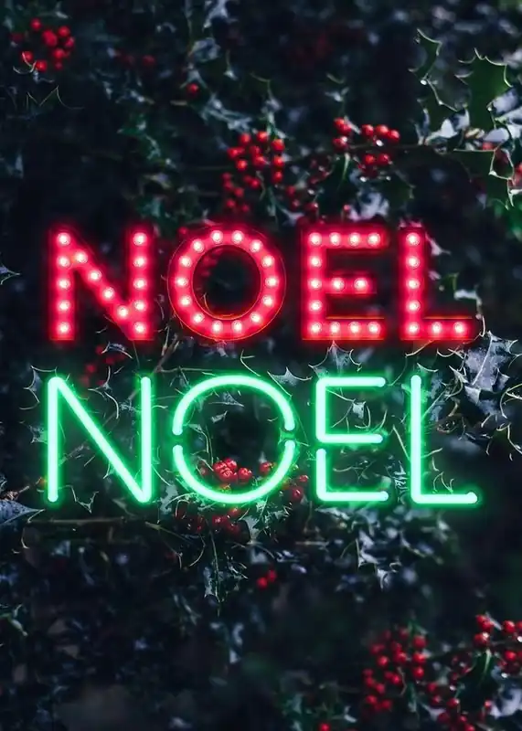 Noel Noel Fairground Lights Print Don’t Miss Out
