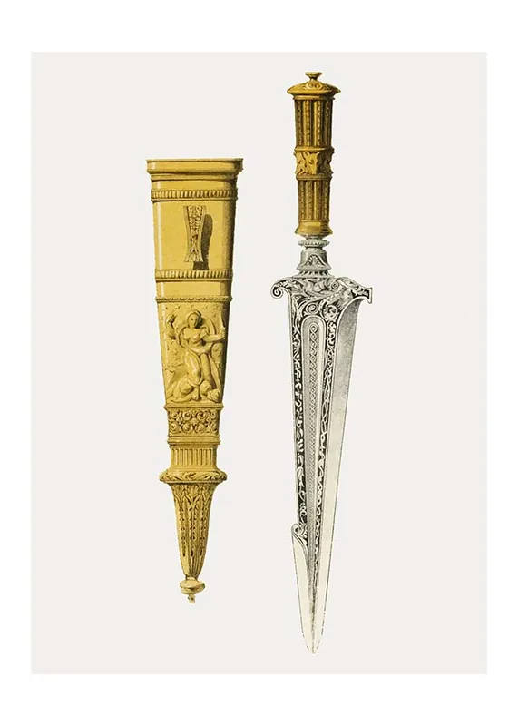 Ancient Dagger Illustration 1 Limited Edition