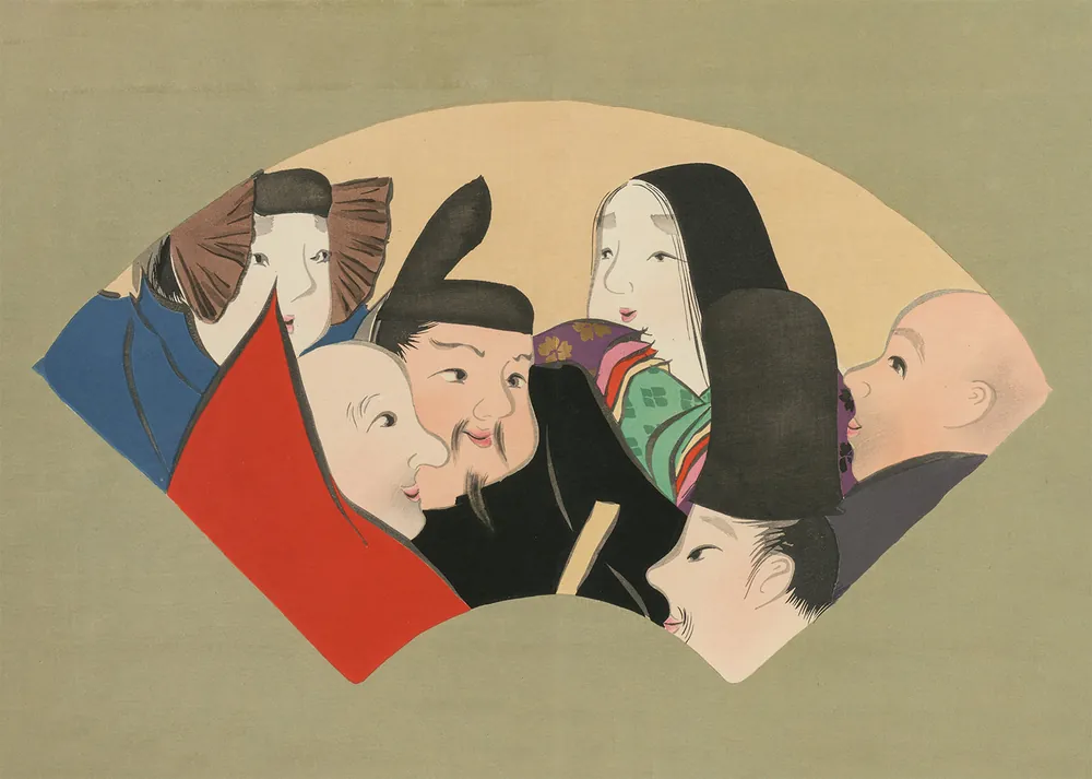 Six Poetic Immortals Art Print by Kamisaka Sekka Secure Checkout