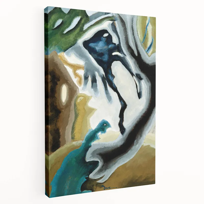 Get Yours Maximalist Wall Art - Surreal Abstract Composition | Bold and Expressive Decor