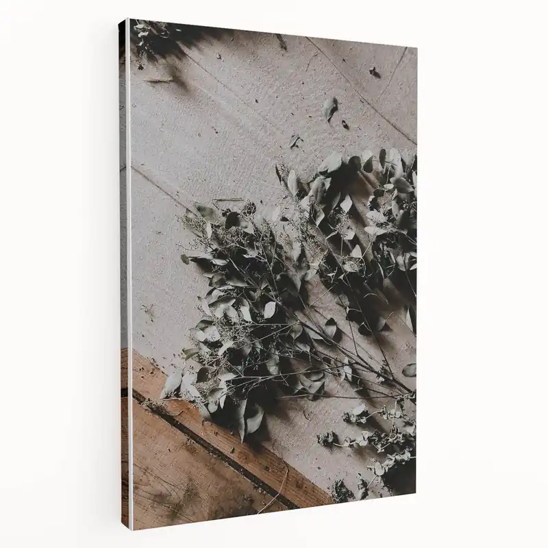 Free Shipping Rustic Wall Art - Dried Greenery Arrangement for Farmhouse Decor Charm