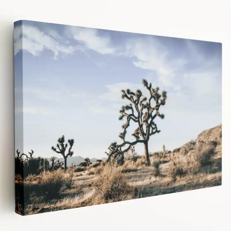 Farmhouse Wall Art: Joshua Tree Desert Scene for Rustic Country Decor Top Rated