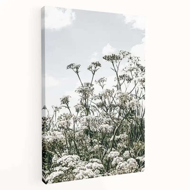 Farmhouse Wildflower Wall Art | Rustic Country Nature-Inspired Decor Budget