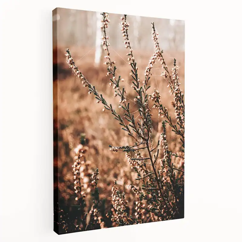 Order Now Rustic Farmhouse Wall Art of Wildflowers – Vintage Country Style Decor
