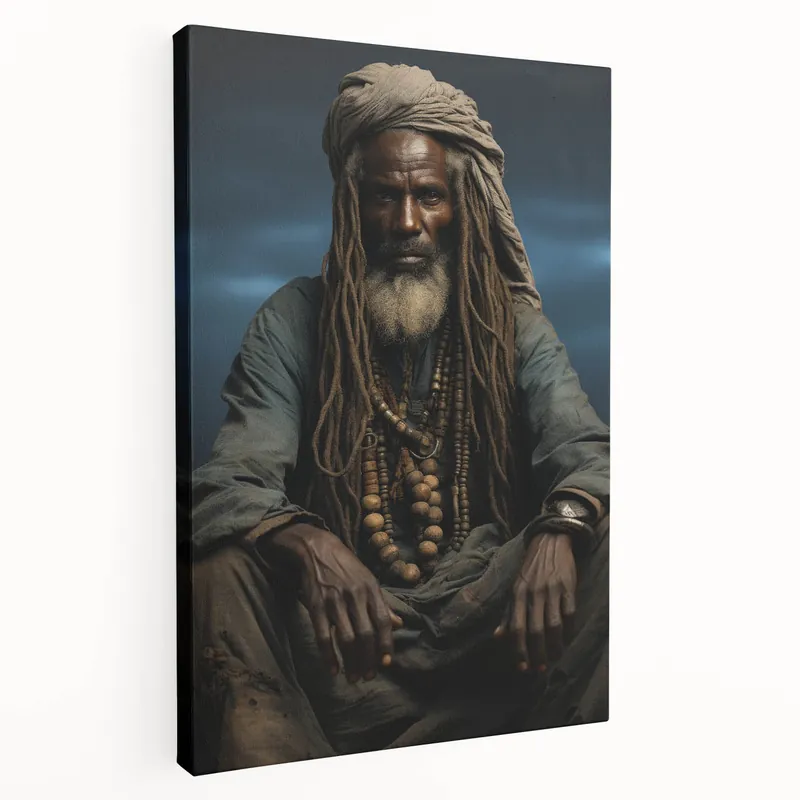 Direct From Manufacturer Portrait of a Wise Elder - African Tribal Photography Art Print