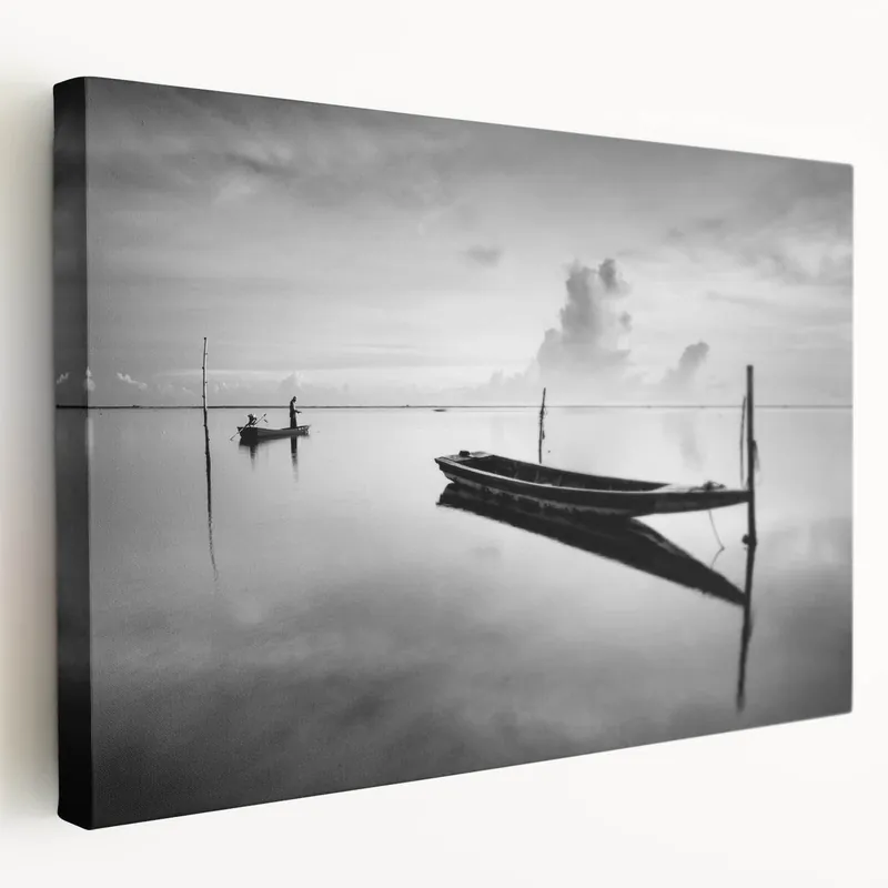 Still Waters and Boats - Fine Art Photography Canvas Prints Best Price