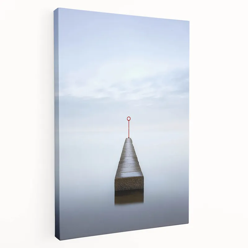Buy Direct Pathway to Stillness - Minimalist Abstract Landscape Art