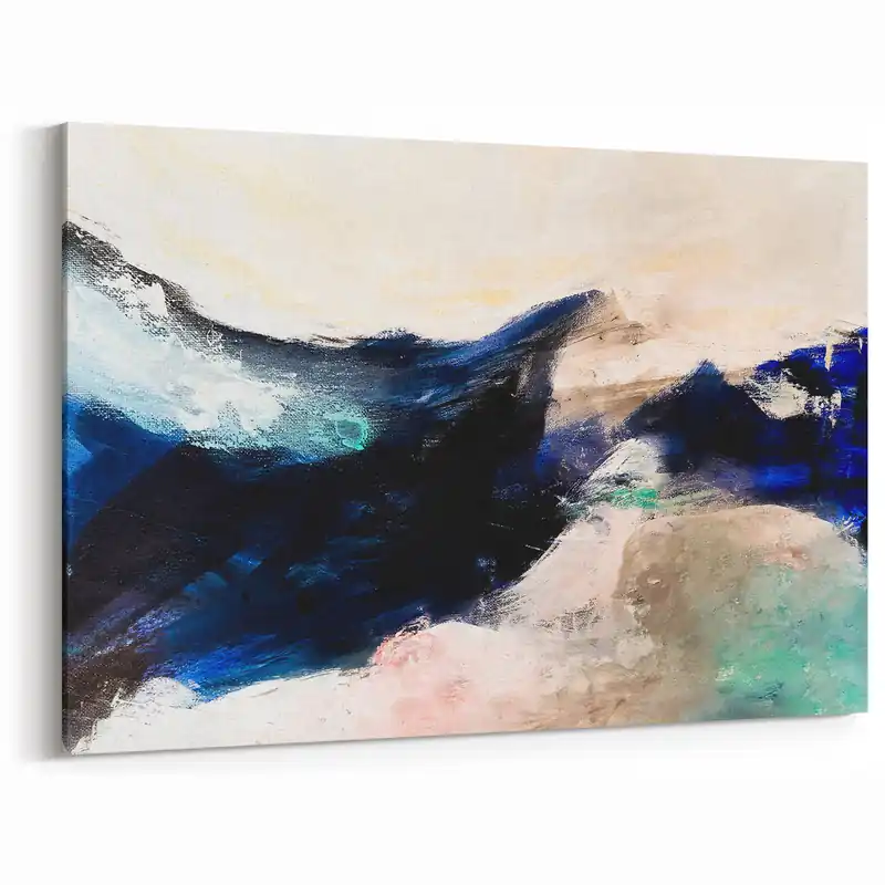 Mystic Horizon Wall Art | Abstract Landscape Canvas Decor Buy Online