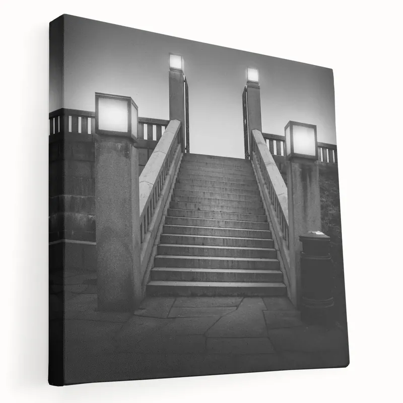 Illuminated Stairway - Fine Art Photography Framed Prints While Supplies Last