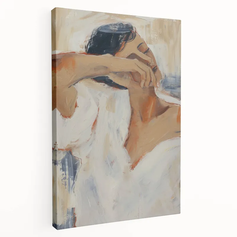 Figurative Wall Art - Graceful Morning Reflection Genuine