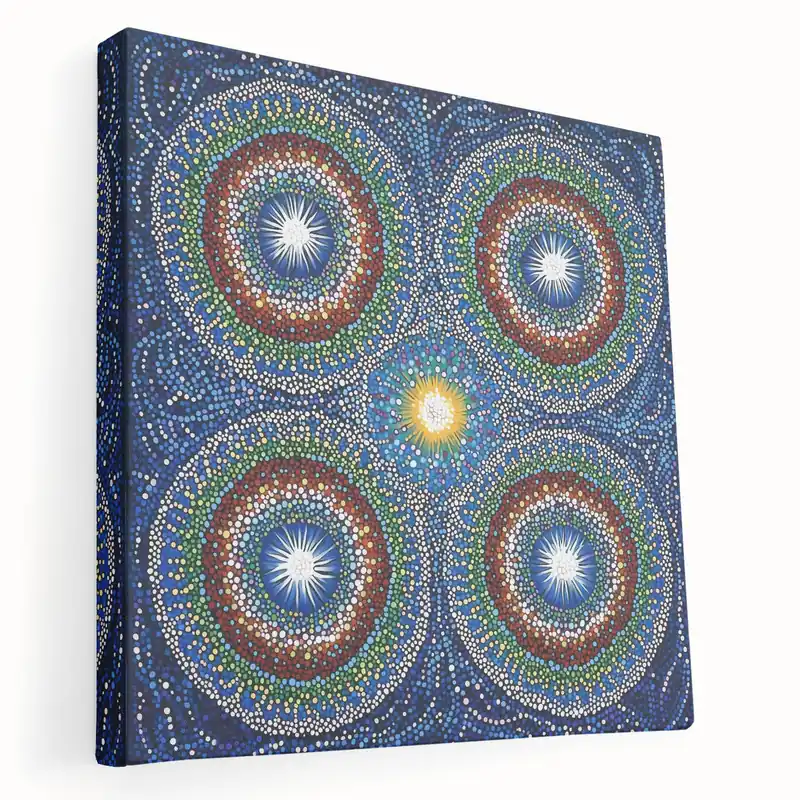 Contemporary Abstract Canvas - Geometric Art for Modern Spaces Exclusive