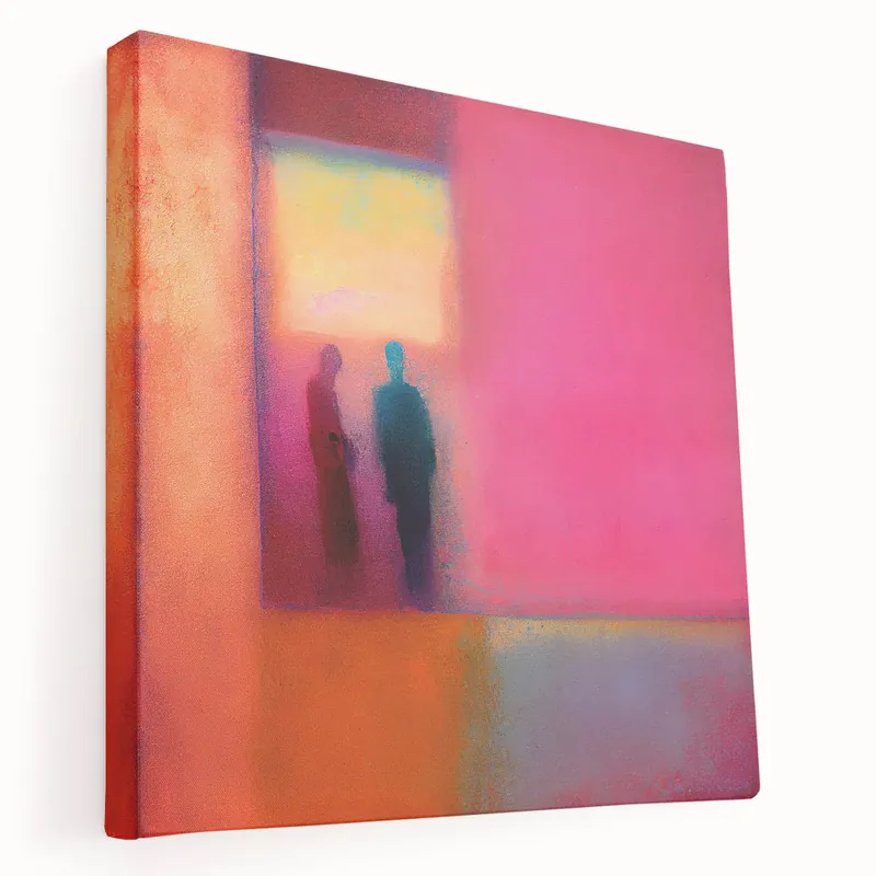 Colorful Figurative Abstract Art - Modern Human Figures Wall Décor Limited Time