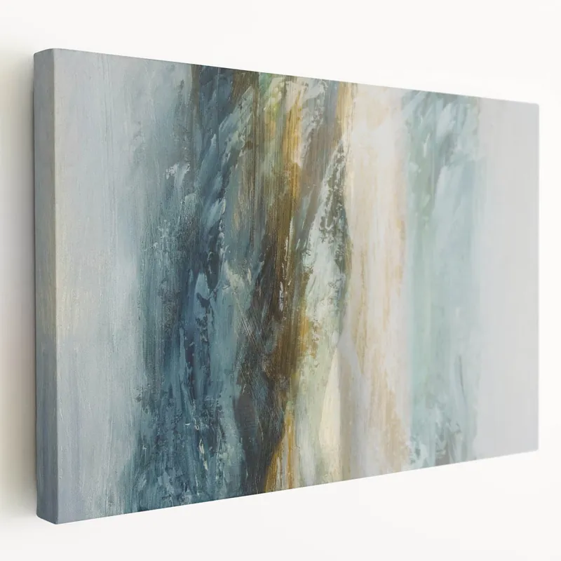 Artistic Landscape Design - Deep Forest Abstract Nature Canvas Exclusive