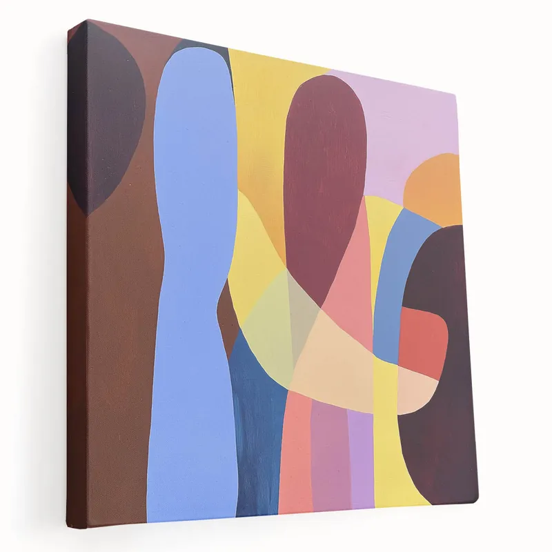 Abstract Geometric Paintings - Vibrant Geometric Art for Modern Decor Exclusive