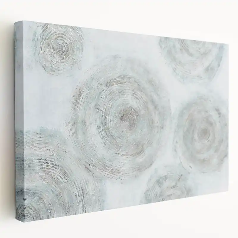 Zen Garden Wall Art – Minimalist Abstract Circular Design Next Day Delivery