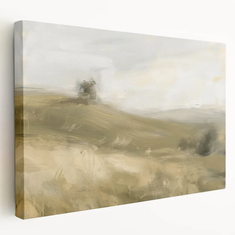 Grab Now Golden Hills Landscape Wall Art - Scenic Nature Wall Decor