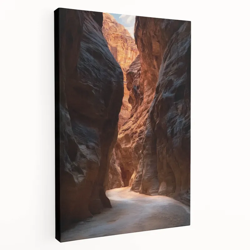 Grab Now Canyon Passage Glow - Natural Cave Wall Art for Modern Interiors