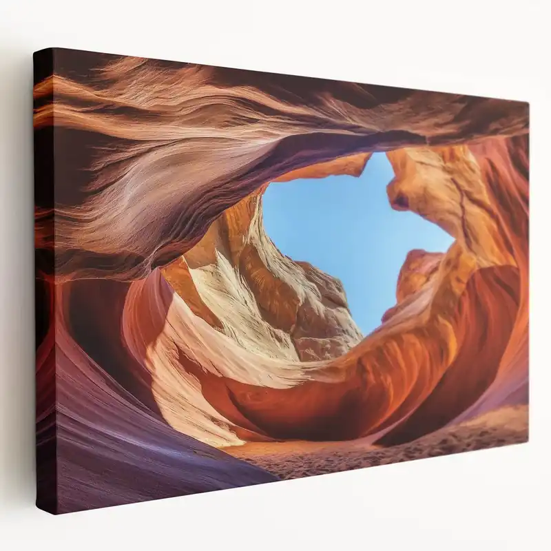Majestic Open Sky Canyon Art - Large Canyon Art Prints for Home Best Choice