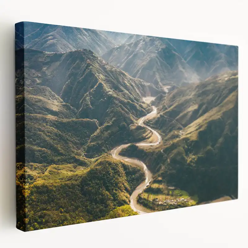 Bulk Order Winding Mountain Road Wall Art - Scenic Pathway in Majestic Hills