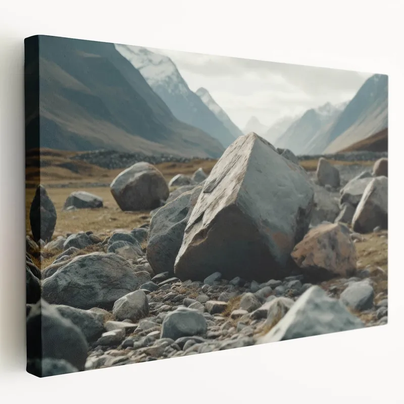 Nature’s Harmony Rock Wall Art - Scenic Mountain Landscape Rock Prints Fresh Stock