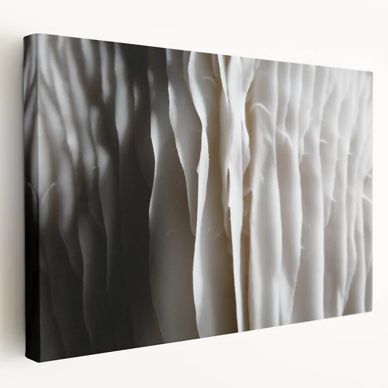 Mushroom Canvas Art | Botanical Mushroom Prints | Minimalist Fungi Decor High Quality
