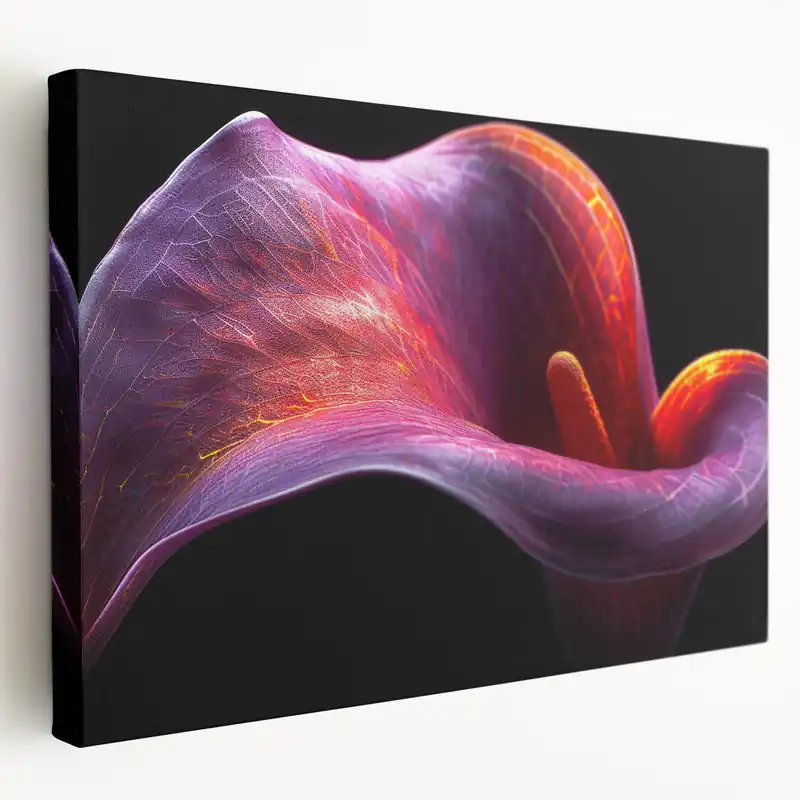 Free Returns Vibrant Tropical Flower Art - Exotic Floral Wall Decor Botanical Print