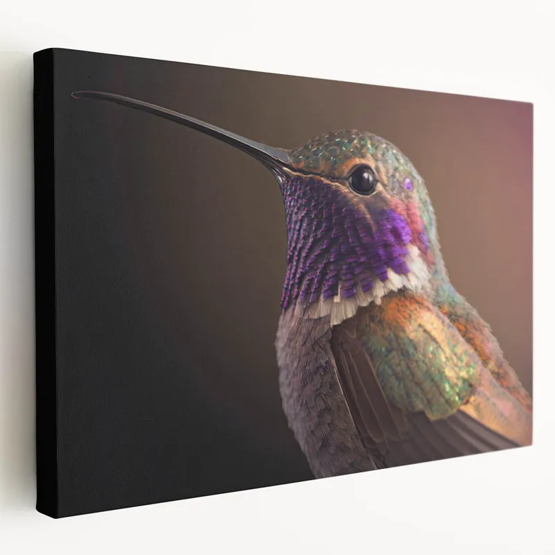 Latest Radiant Hummingbird Wall Art - Colorful Hummingbird Decor & Print