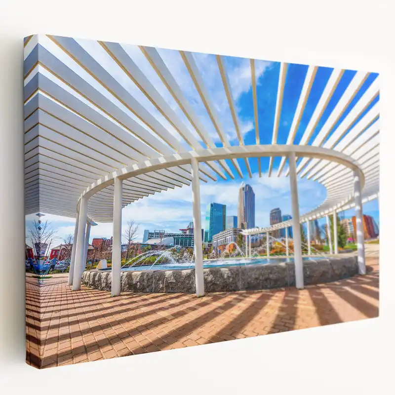 Charlotte Decor – Modern Cityscape Art with Architectural Design Time-Limited