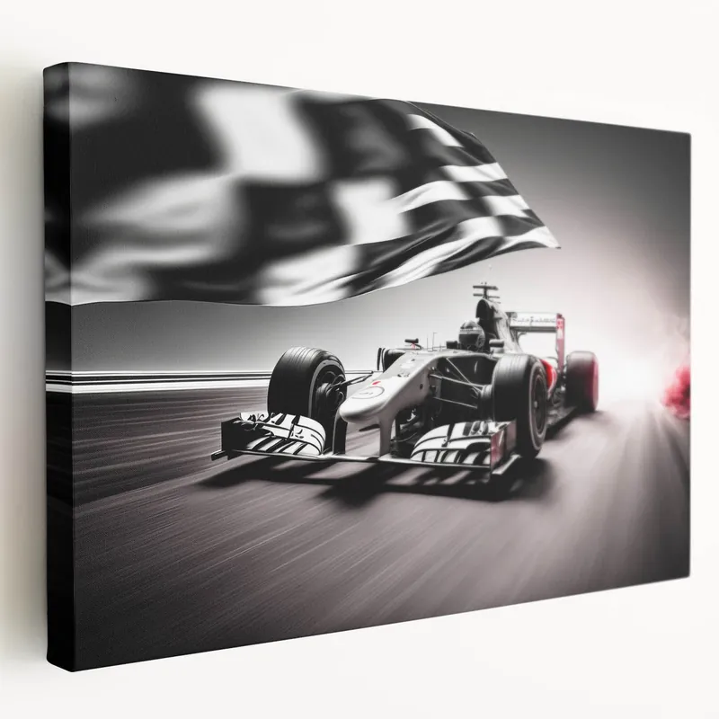 High-Speed Formula 1 Art - Racing Car Wall Art for Motorsport Fans Best Seller
