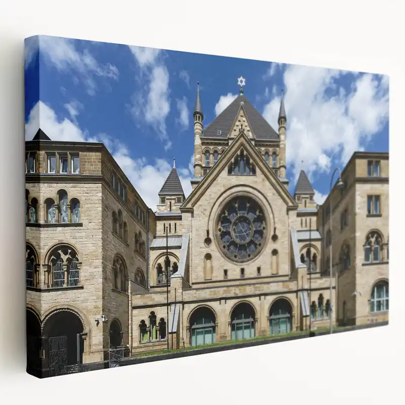 Best Seller Historic Synagogue Wall Art | Jewish Architecture Art | Framed Prints