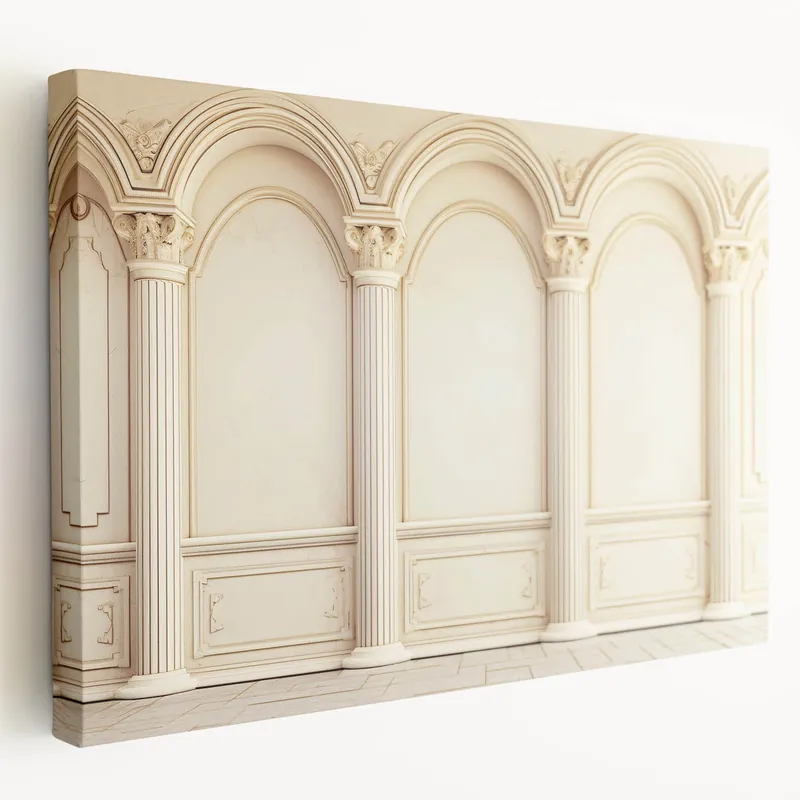 Elegant Columns Wall Art - Classical Architecture Canvas & Framed Prints Certified