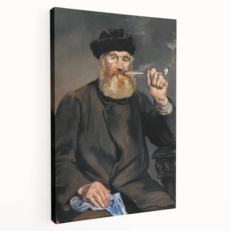 Édouard Manet Prints - Iconic Portrait of a Man with a Pipe Editor’s Pick