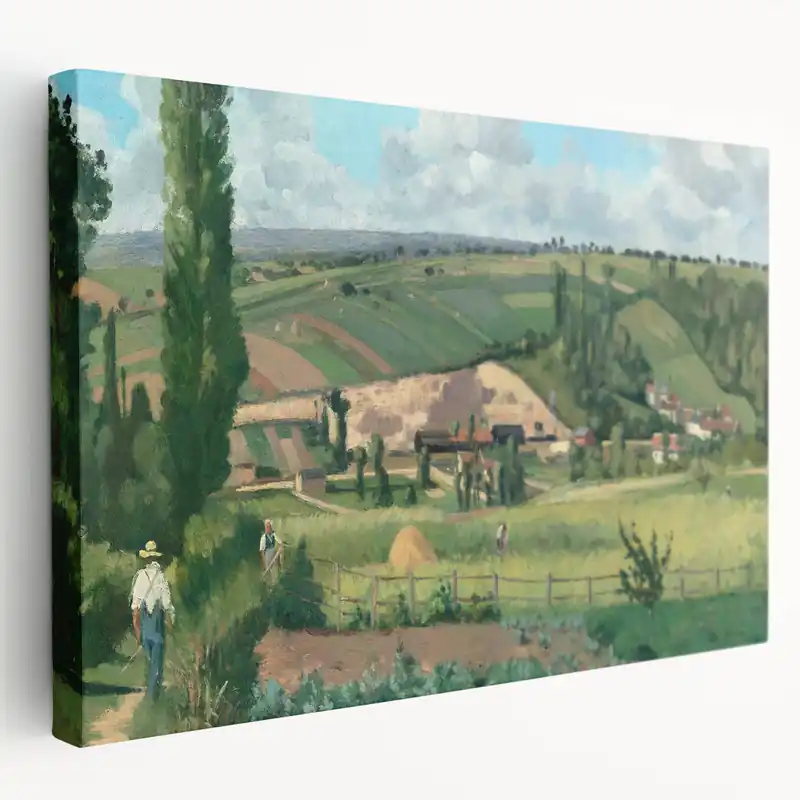 Camille Pissarro Art - Scenic French Countryside Landscape | Pissarro Art Deal