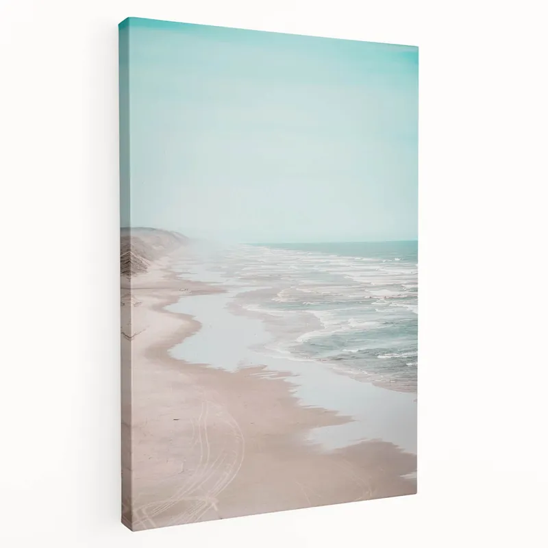 Misty Coastal Shoreline - Summer Wall Art for Tranquil Décor Bulk Order
