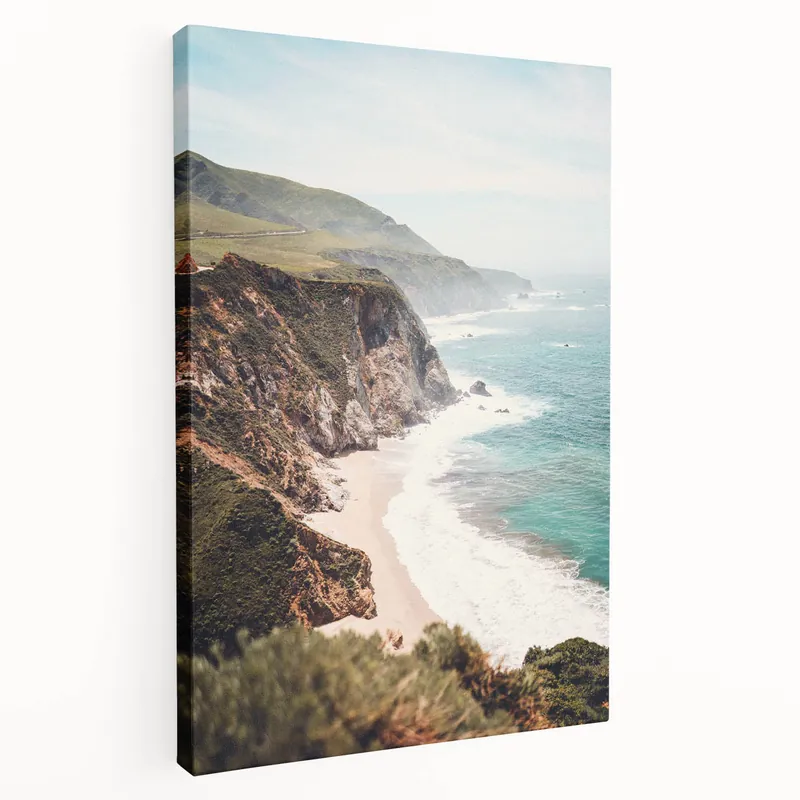 Majestic Coastal Cliffs - Summer Wall Art with Ocean Views Must Have