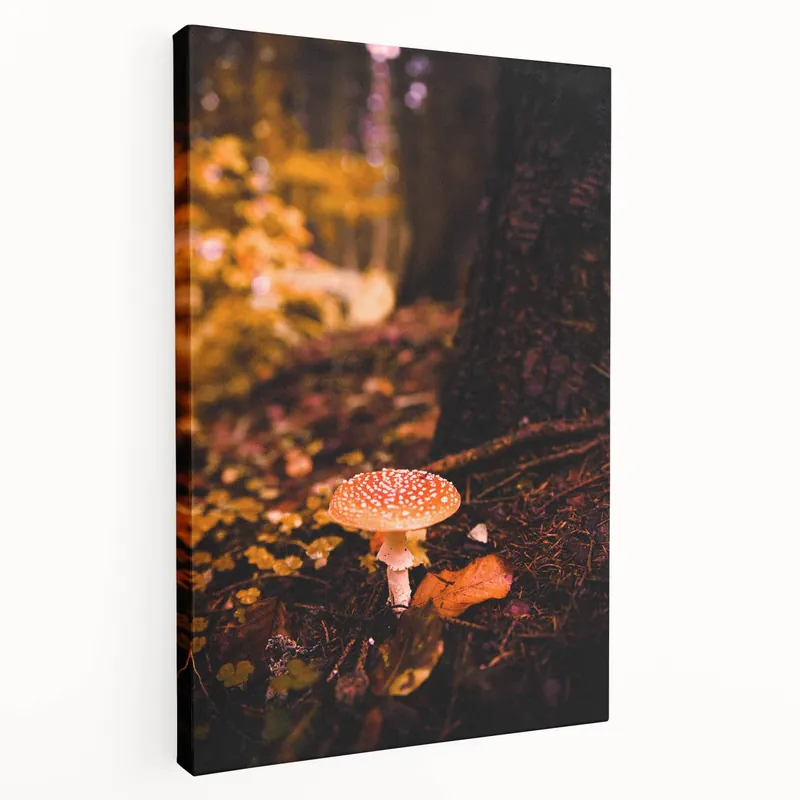 Clearance Enchanted Forest Mushroom - Autumn Wall Art and Fall Wall Decor