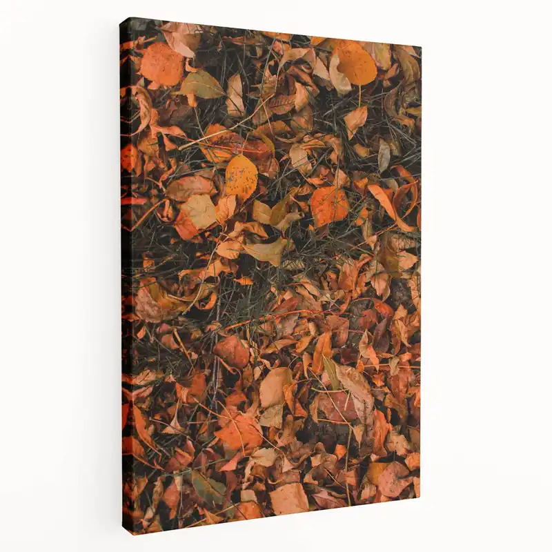 Golden Autumn Leaves – Fall Wall Art for Seasonal Elegance Trending