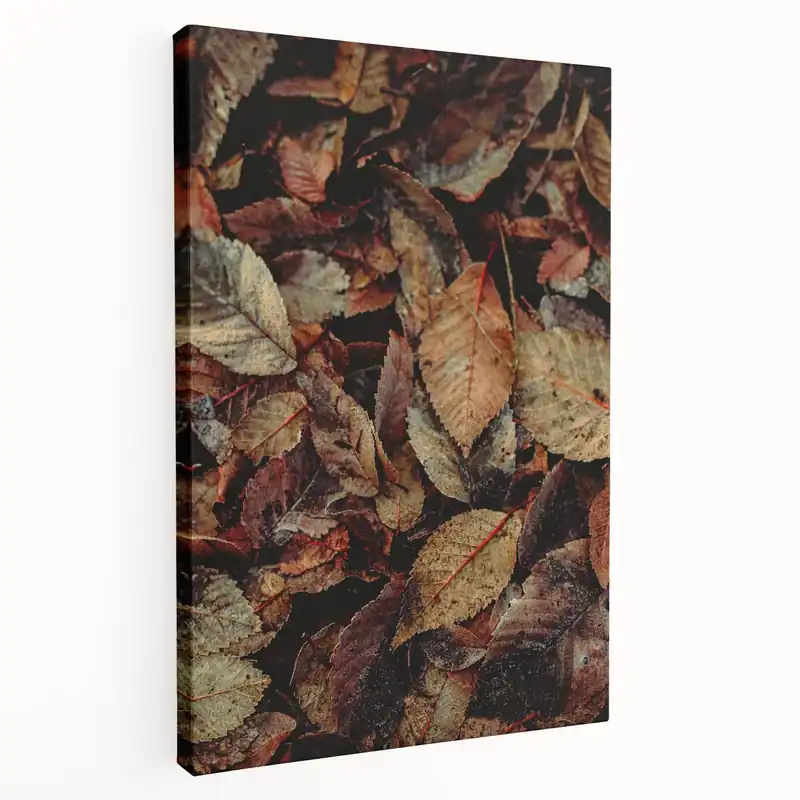 Rustic Autumn Leaves – Fall Wall Art for Seasonal Warmth Budget