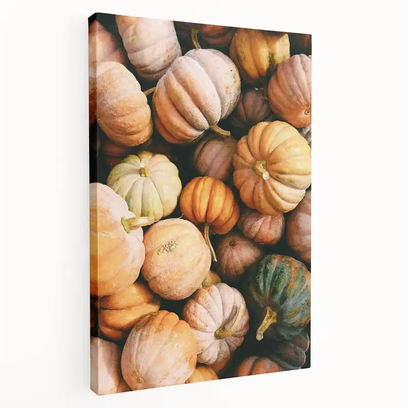 Holiday Sale Rustic Pumpkin Harvest – Fall Wall Art for Cozy Autumn Decor