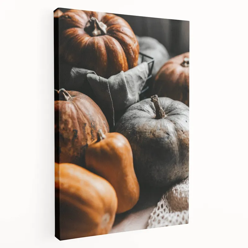 Rustic Harvest Pumpkins – Cozy Fall Wall Art for Home Décor Deal