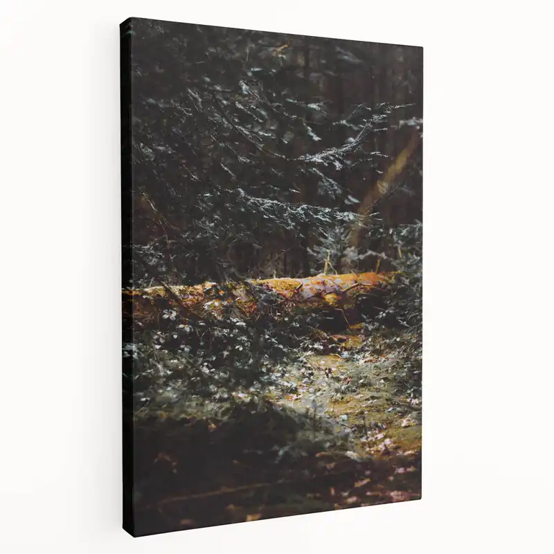 Autumn Forest Light - Fall Wall Art Autumn Canvas Art Print Super Sale