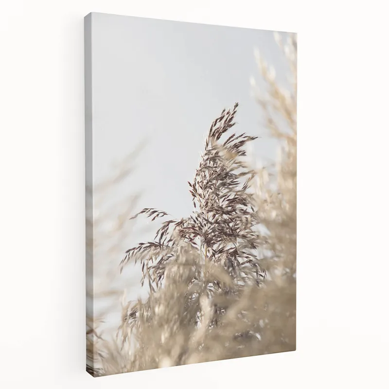 Trusted Brand Golden Pampas Grass - Summer Wall Art, Nature-Inspired Decor