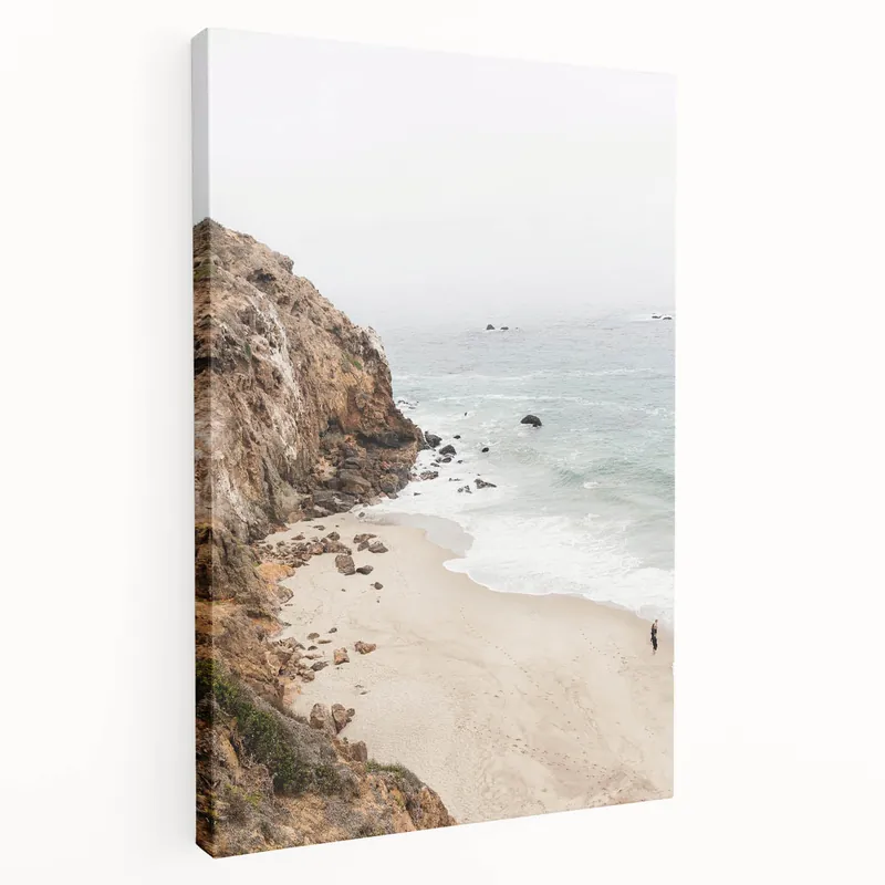 Luxury Secluded Beach Escape - Summer Wall Art, Coastal Wall Decor Print
