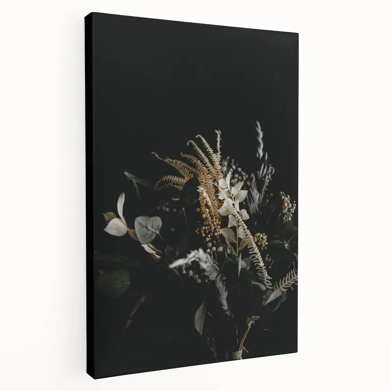 Autumn Botanical Arrangement - Fall Wall Art Autumn Canvas Art Hassle-Free Returns