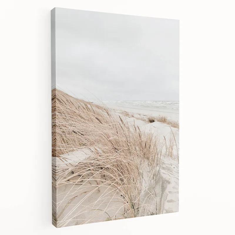 Money Back Guarantee Summer Vibes Print - Coastal Sand Dunes Beach Art