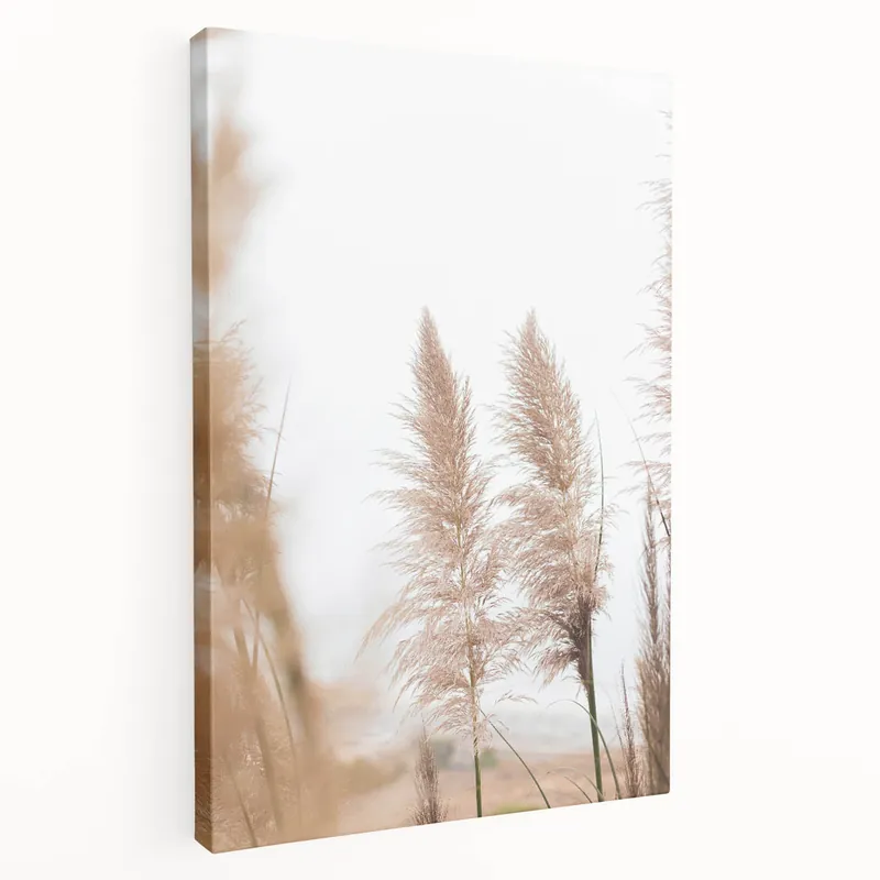 Pampas Serenity - Nature Inspired Summer Wall Art Markdown