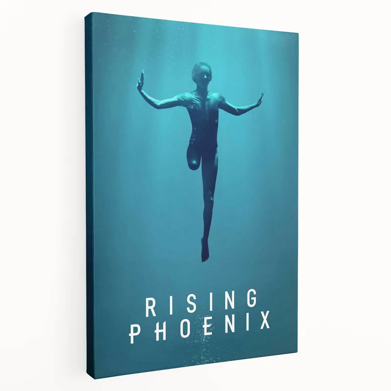 Rising Phoenix 2020s Vintage Movie Poster - Retro Sports Film Art Premium