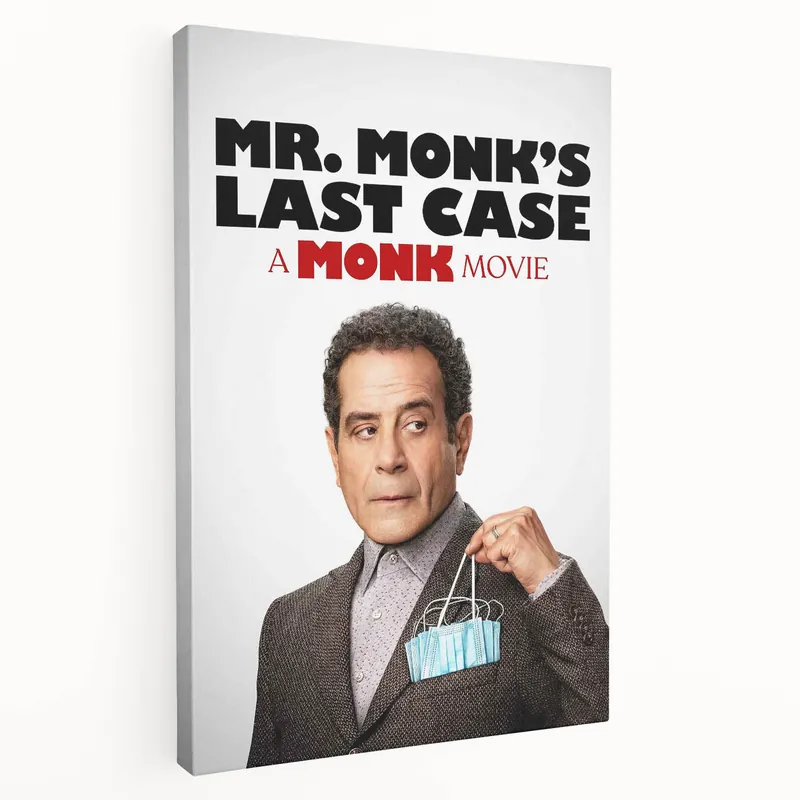 2020s Vintage Movie Poster – Mr. Monk's Last Case | Retro Film Art No Minimum Order